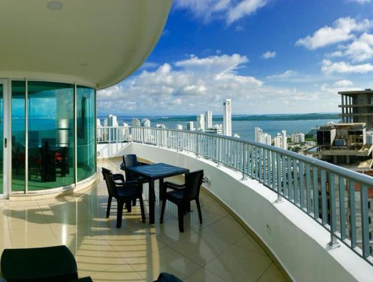 Alquiler de apartamentos por días en Cartagena de Indias.